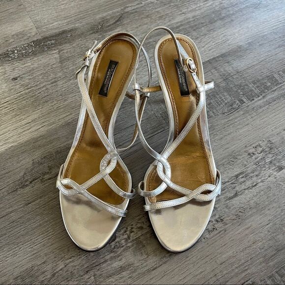 D&G Silver Sandal  - Picture 1 of 11